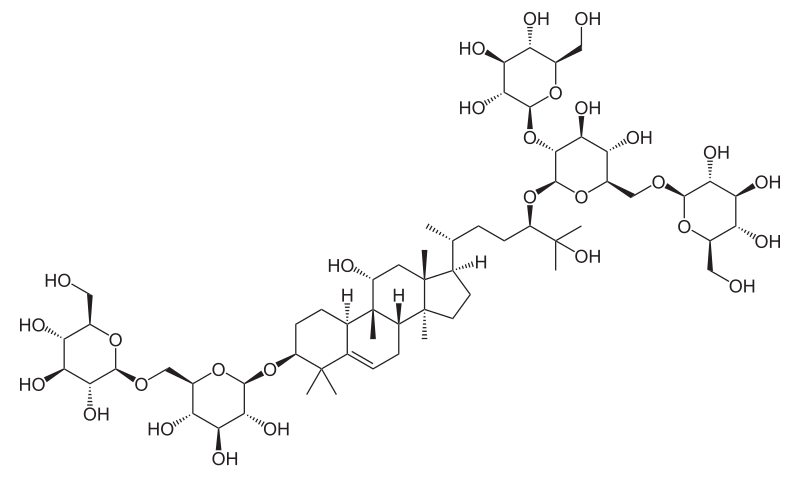 Mogroside V Molecular Structure